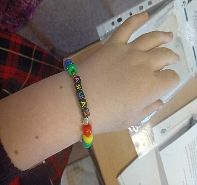 Sarah and Rachel’s Bracelets